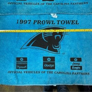 2x Carolina Panther 1997 “Prowl Towels”.